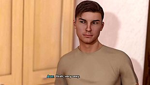 My Bimbo Dream 13 Hot Latina Milf Massages Friend's Fake Tits to Cum in Dressing Room