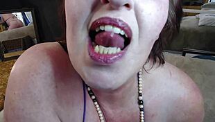 752 Short Redhead Hottest GILF Dawnskye1962 Toys Her Big Natural Tits Ass in Retro Custom