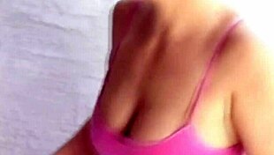 imagine those huge natural tits bouncing while she hides her slutty secrets