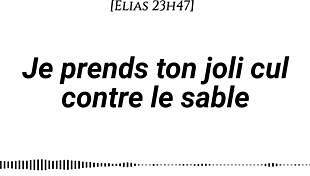 audio for women... i take your pretty ass on the sand man's voice waves cream massage fingering