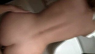 Wanna see my friend's ex-gf bent over doggystyle fucked rough quickie pov in bathroom?