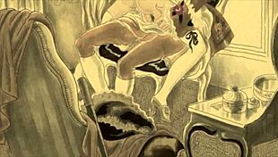 Vintage Erotic Drawings Burst with Hairy Retro Temptation!