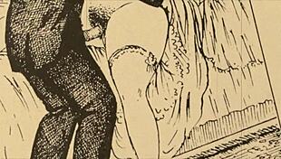 Vintage Erotic Drawings Burst with Hairy Retro Temptation!