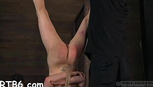 Bound Cunt Takes Hardcore Femdom Cock Pounding in Wet Pussy Thrashing