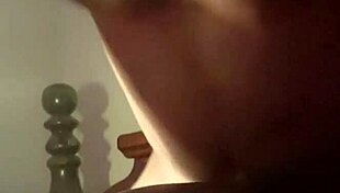 laying on my stomach while he unloads cum all over my ass