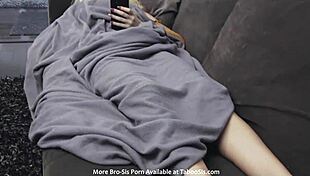 Heart races catching hot stepsis masturbating in secret