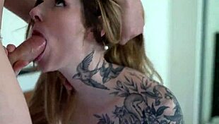 you love watching huge loads blast tall tattooed milf penny archer's face?