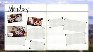 i smear dirty chocolate all over while he licks my filthy ass