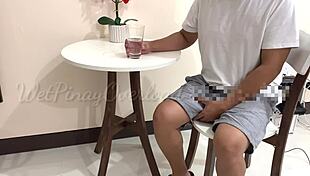 i finally live the dream banging my muscular roommate model in bathroom creampie wet pussy orgasm