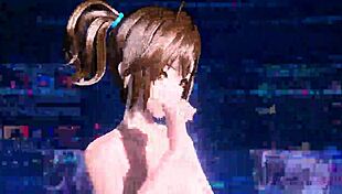 What If Meiko's Goddess Boobs Bared In Music Nude Mod?