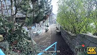 Debt4k Bombshell! Pregnant Czech Tits Seduce Shaved Pussy Payoff