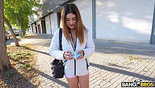 andrea lapiedra twerks shy asshole on dick