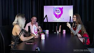 check out tati weg and bruna carlos in sheer red on bora cast compilations 🔥