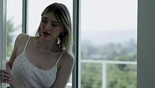 Stunning busty blonde milf capri cavanni seduces horny teen melody marks into wet pussy grinding orgasms