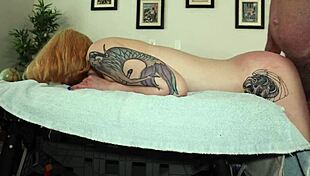 Old man pounds cute petite blonde's ass