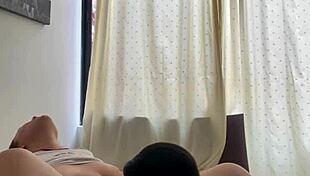 Lesbian neighbors surprise on found phone turns into steamy fingering session