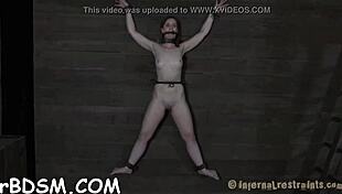 gently taming the eager spirit of a bound and gagged playgirl