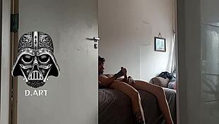 i can't stop sniffing this blonde's sweaty gym panties on hidden cam