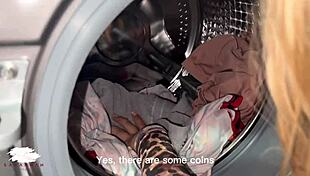 Bent over chubby milf, wanna fuck your fat ass in laundry room?