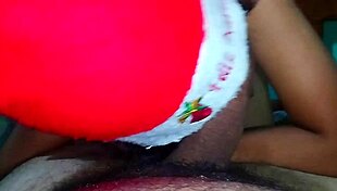 whoa my stepdaughter's christmas gift fucks like crazy