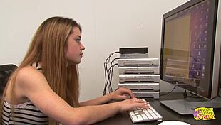 instead of work rae and rose dive into office lust