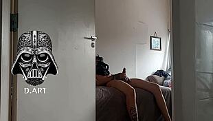 i can't stop sniffing this blonde's sweaty gym panties on hidden cam