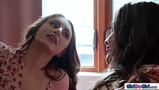 Gizelle Blanco And Penelope Kay Horny Church Girls Lick Pussy Face Sit