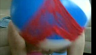 sophie fingers pussy in jeans miniskirt and red lingerie