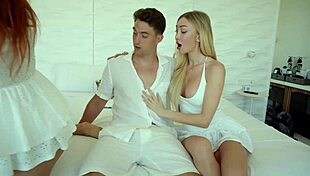 wanna know my wife's dream? sharing my monster cock with her best friend in rough choking threesome 🔥😈