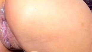 curvy latina girlfriend surprises with big tits ass and wet panties on birthday