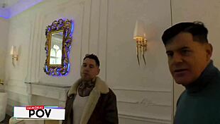 stepsiblings matt star in wild mmf threesome fuck