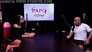 that naughty mulata babe slurps on negro's huge dick like a pro in sheer red lingerie