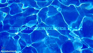 underwater pounding ends with golden shower facial on aussie slut