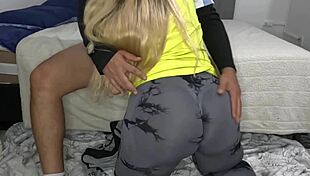 mi madrastra chubby latina lost argentina vs colombia bet, now deepthroats my cum in her wet mouth