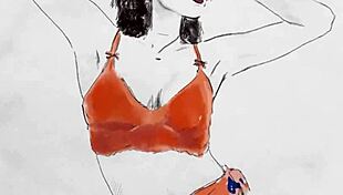 Damn, sexy Asian milf Angel Constance poses hot stripping natural tits!?