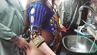 INDIAN VILLAGE MAID FUCKED HARD IN KITCHEN BY OWNER ALONE!