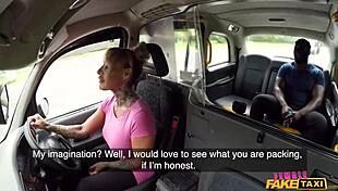 Milf with massive tits hails fake taxi to fulfill her wild bbc pounding fantasy.