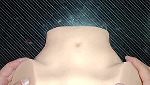 homemade anal gaping on desk with candy's tight asshole ripped clothes cum dripping