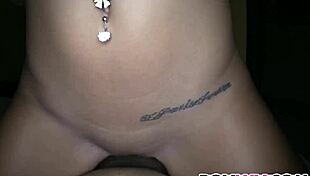 Fit beauty Gianna Nicole rides monster cock POV hardcore closeup