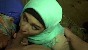 Wanna see this teen slut take public blowjob then brutal anal creampie in army uniform?!