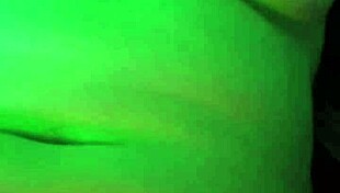 real intense female orgasm leaks creampie from black dick close-up