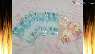 Pretty curly haired latina housewife jade flashes juicy shaved pussy in fishnets for cash