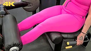 leaked video of busty brazilian milf teasing her monster cock in public gym