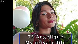 ts angelique what's your private life like sexy latina trans with long hair and brown eyes?
