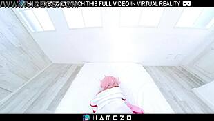 anna saotome's gentle vr sex reveals her horny japanese ass in cosplay uniform