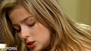 Young blonde milf model hints at steamy hidden desires