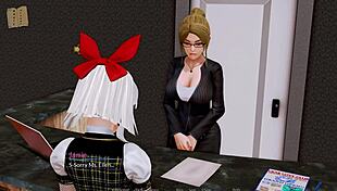 playing harem hotel 34 got me hooked in this hotel game