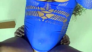 you won't believe these perfect angles of ebony gagging on bbc creampie