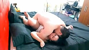 Video Game Addicted Stepson Handcuffed by Horny Stepmom for Rough Taboo Roleplay Sex