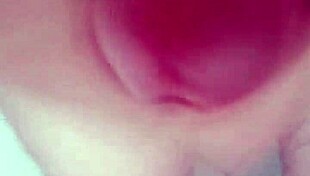 bisexual bathroom wank erupts in hot cumshot splash!!